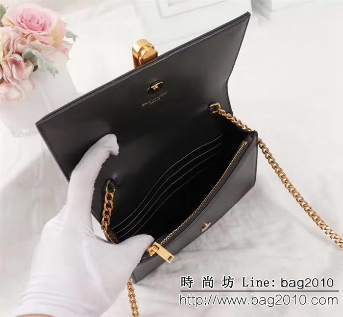 YSL聖羅蘭 爆款 Saint Laurent小牛皮鏈條斜挎包 26817 YAS1266